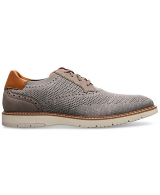 Men's Vibe Lace-Up Knit Wingtip Oxford Shoes
