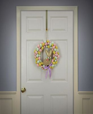 16" Egg Wreath with Bunny Center