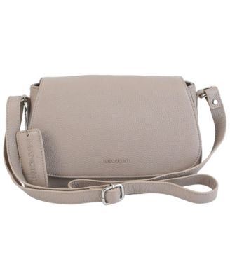 Pebbled Isabella Leather Crossbody Handbag