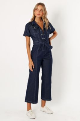Demi Contrast Stitch Jumpsuit