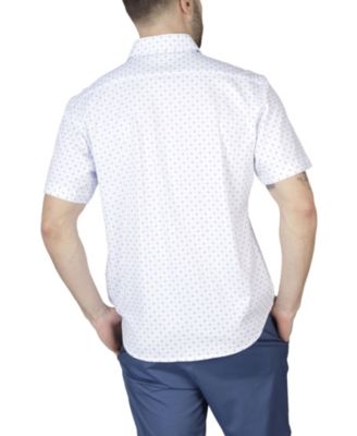 Трикотажная рубашка с коротким рукавом в цветочек от Tailorbyrd Geo 4990₽