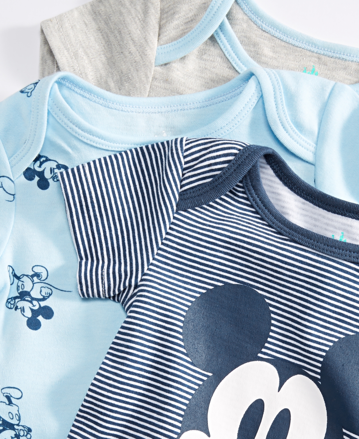 Disney Baby Boys Mickey Mouse Bodysuits, Pack of
