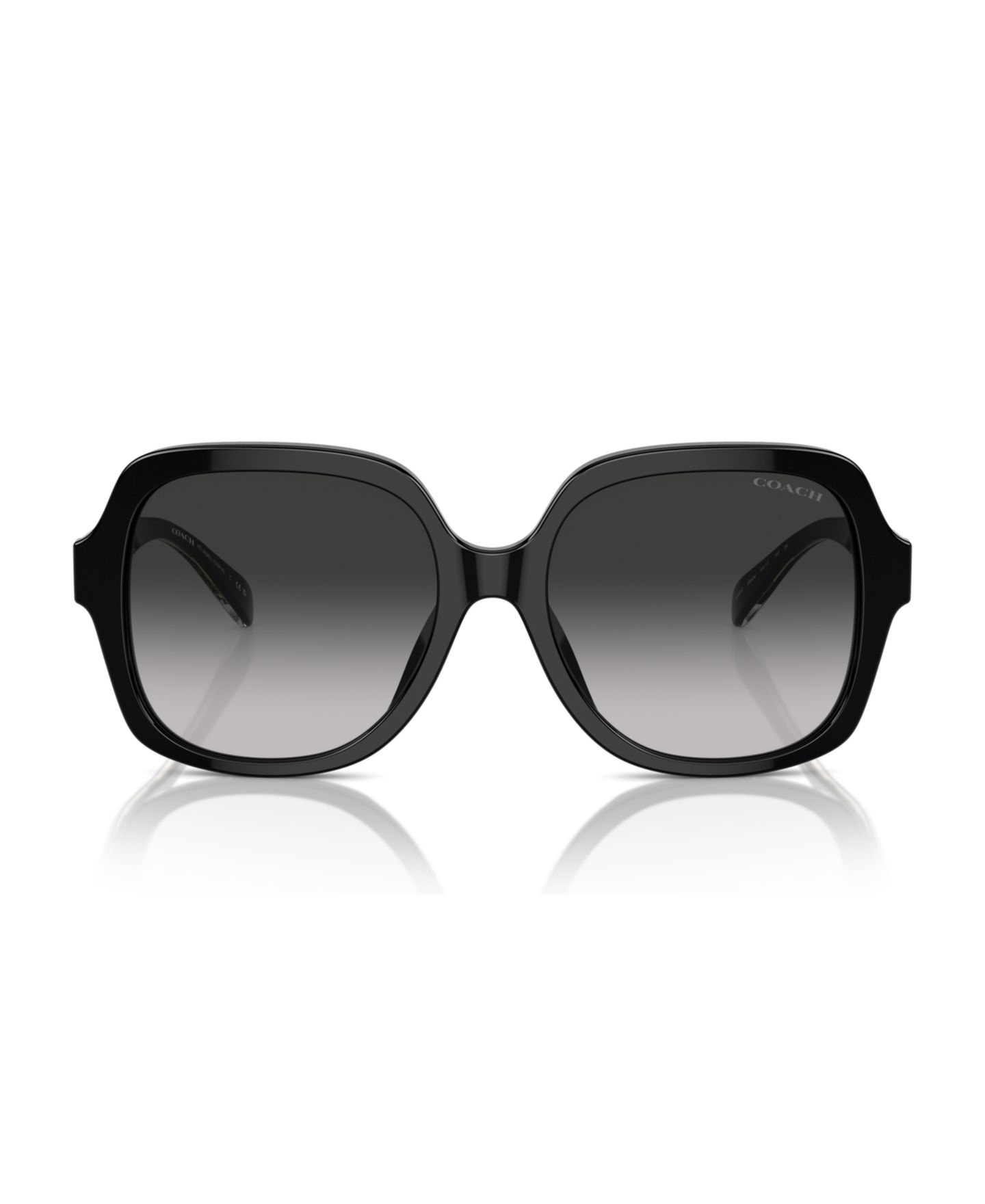 Женские солнцезащитные очки COACH Sunglasses, Cr614 Hc8395U, цвет: Чёрный — фото 4
