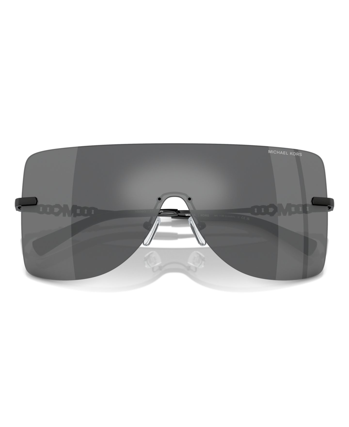 Женские солнцезащитные очки Michael Kors Sunglasses, London Mk1148, цвет: Серый однотонный — фото 5