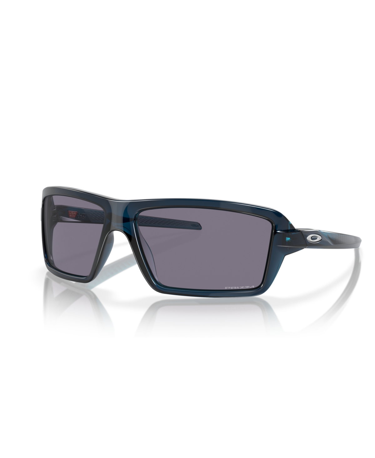 Oakley Man Sunglass Oo9129 Cables In Prizm Grey