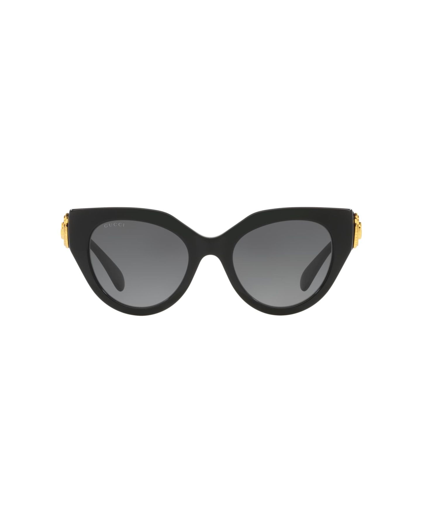 Женские солнцезащитные очки Gucci Sunglasses, GG1408S, цвет: Чёрный — фото 8