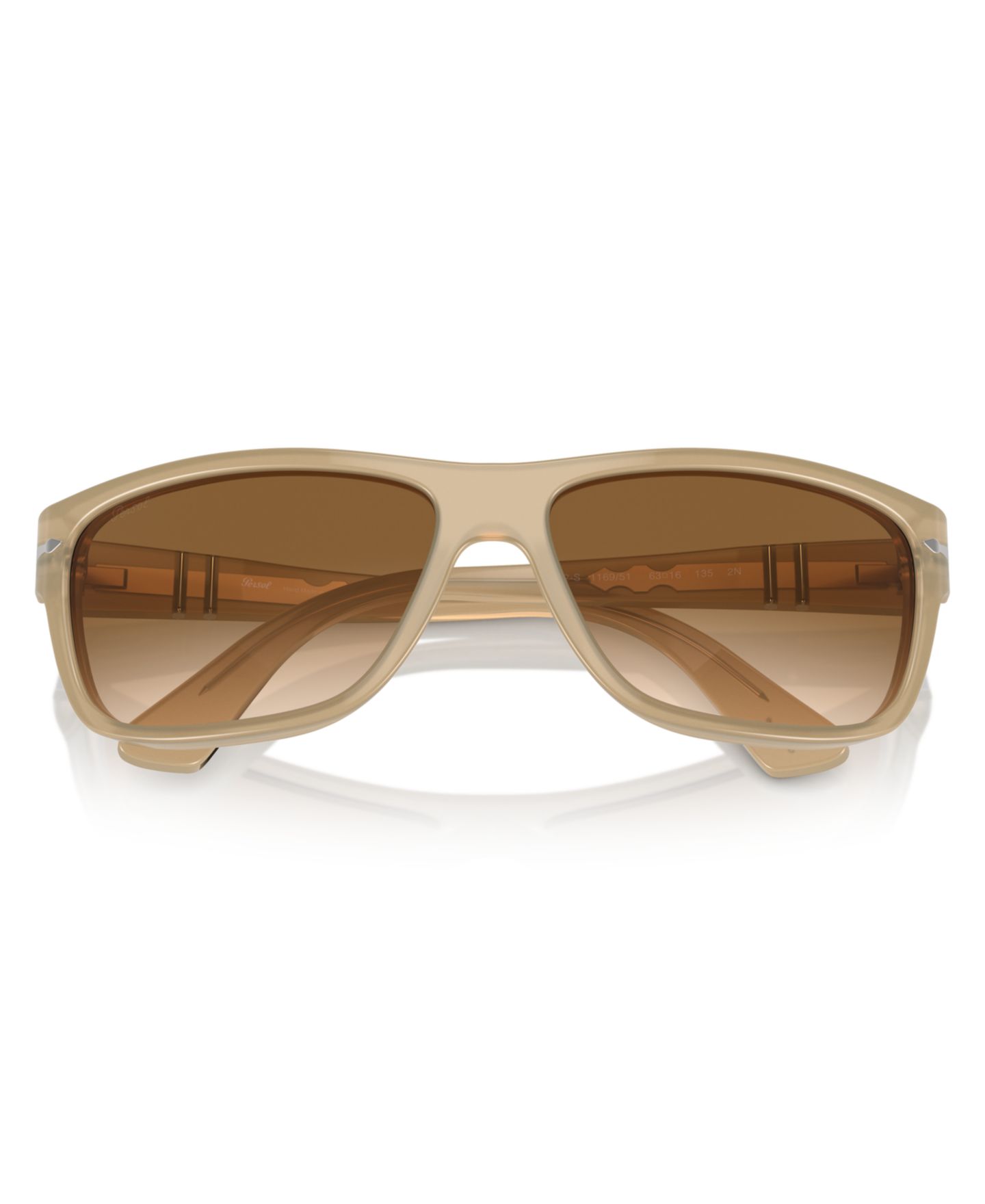 Солнцезащитные очки Persol Unisex, Po3342S, цвет: Бежевый — фото 5