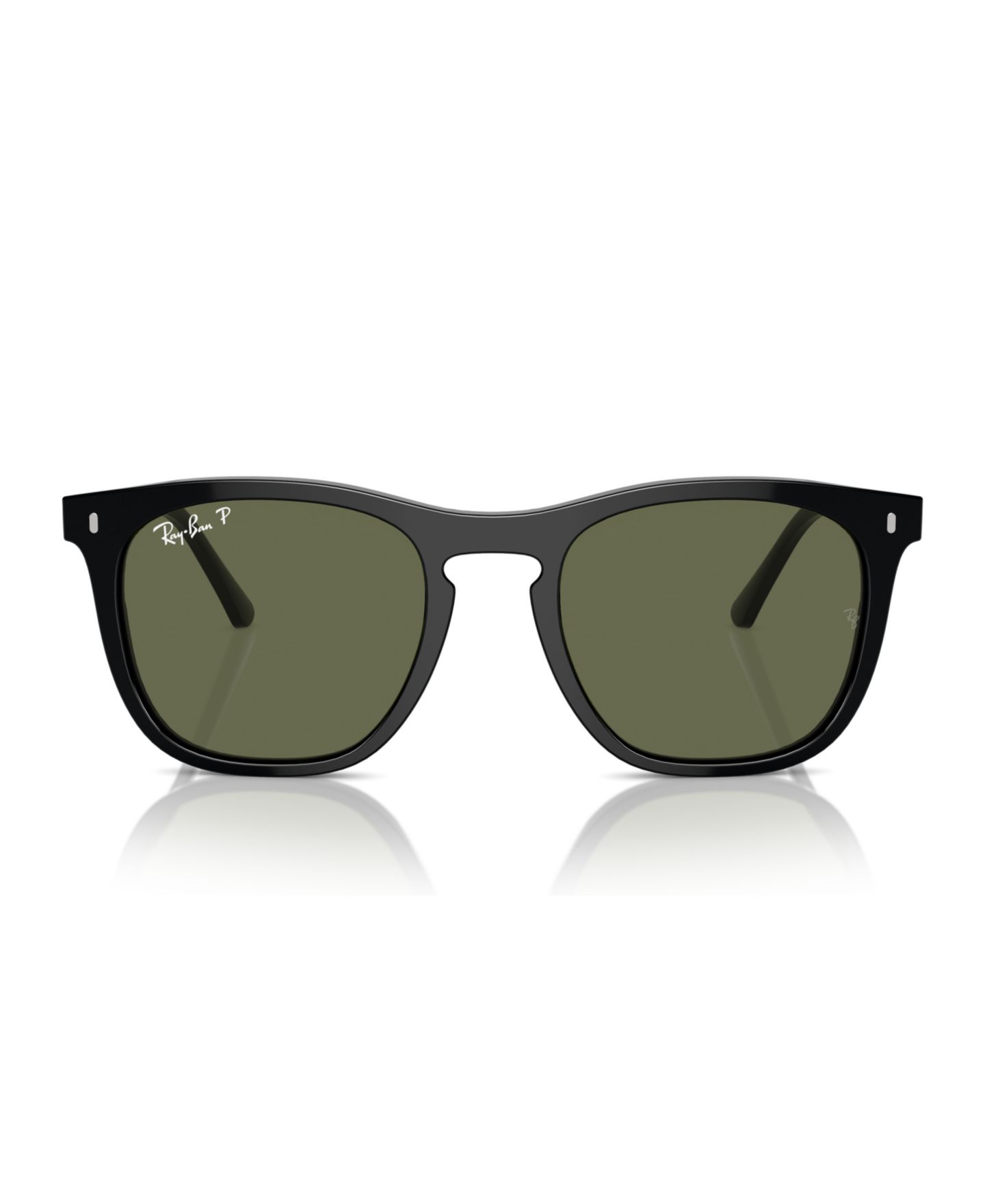 Солнцезащитные очки Ray-Ban Unisex Polarized Sunglasses, Rb2210, цвет: Чёрный — фото 3