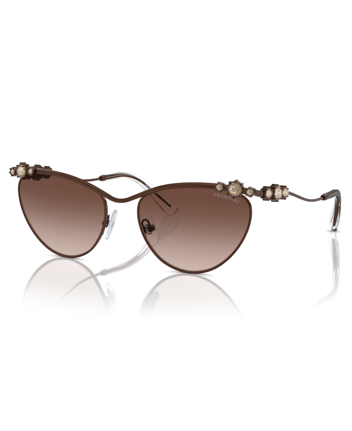 Swarovski Women's Sunglasses, Sk7017 In Brown