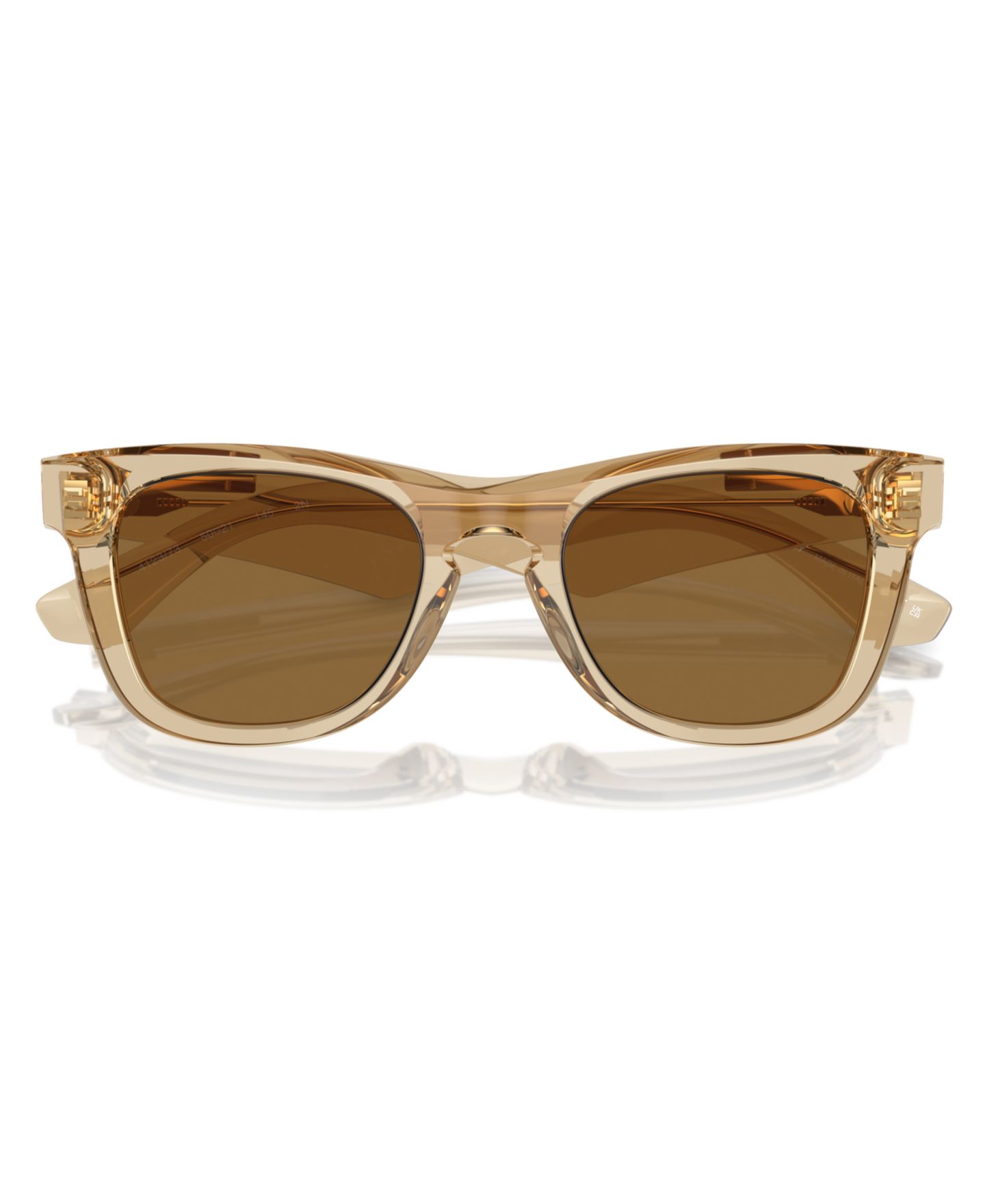Мужские солнцезащитные очки Burberry Sunglasses, BE4426, цвет: Бежевый / Коричневый — фото 5