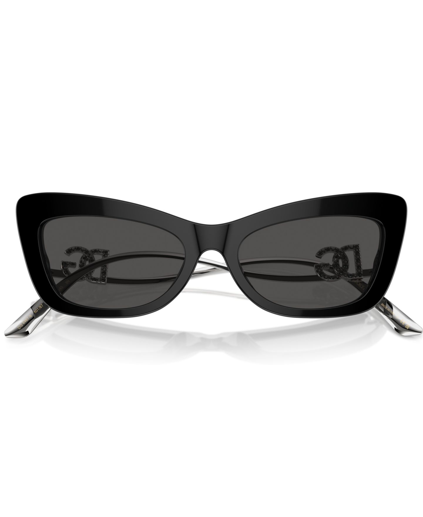 Женские солнцезащитные очки Dolce&Gabbana Sunglasses, Dg4467B, цвет: Чёрный — фото 5