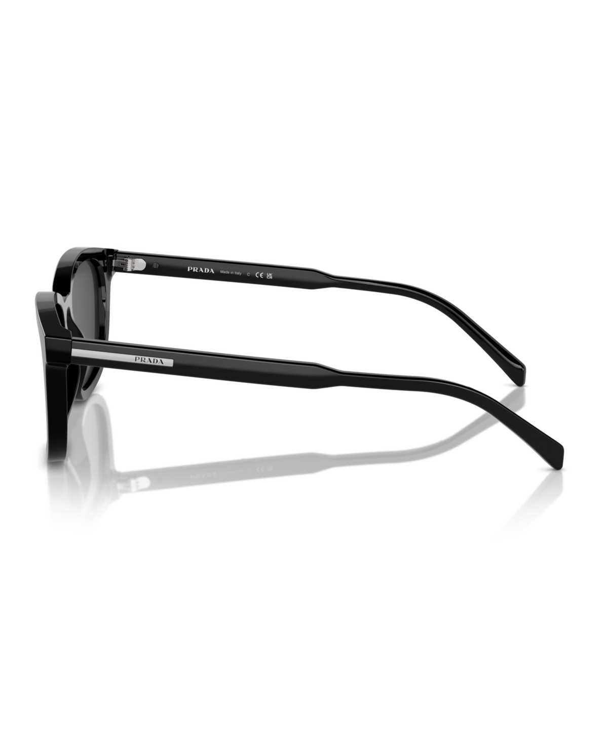Prada Iconic Plaque Rectangular Men's Sunglasses
