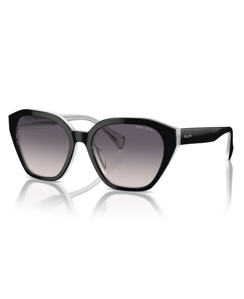Женские солнцезащитные очки Ralph by Ralph Lauren Sunglasses, Ra5315U, цвет: Блестящий чёрный серый