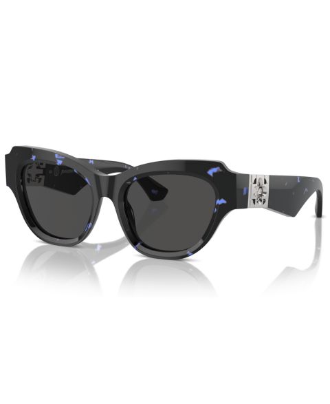 Женские солнцезащитные очки Burberry Geometric Sunglasses BE4423, цвет: Синий