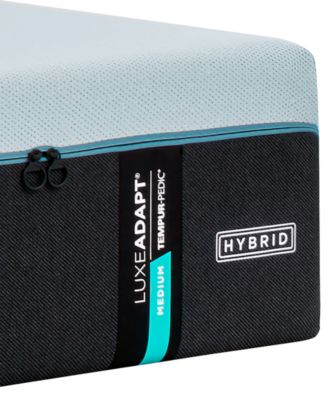 LuxeAdapt 2.0 13" Medium Hybrid Mattress Set - King