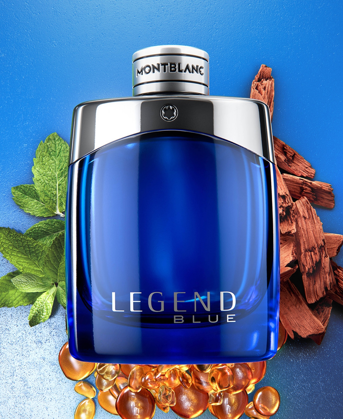 Montblanc Men's Legend Blue Eau De Parfum Spray, 3.3 Oz. In No Color