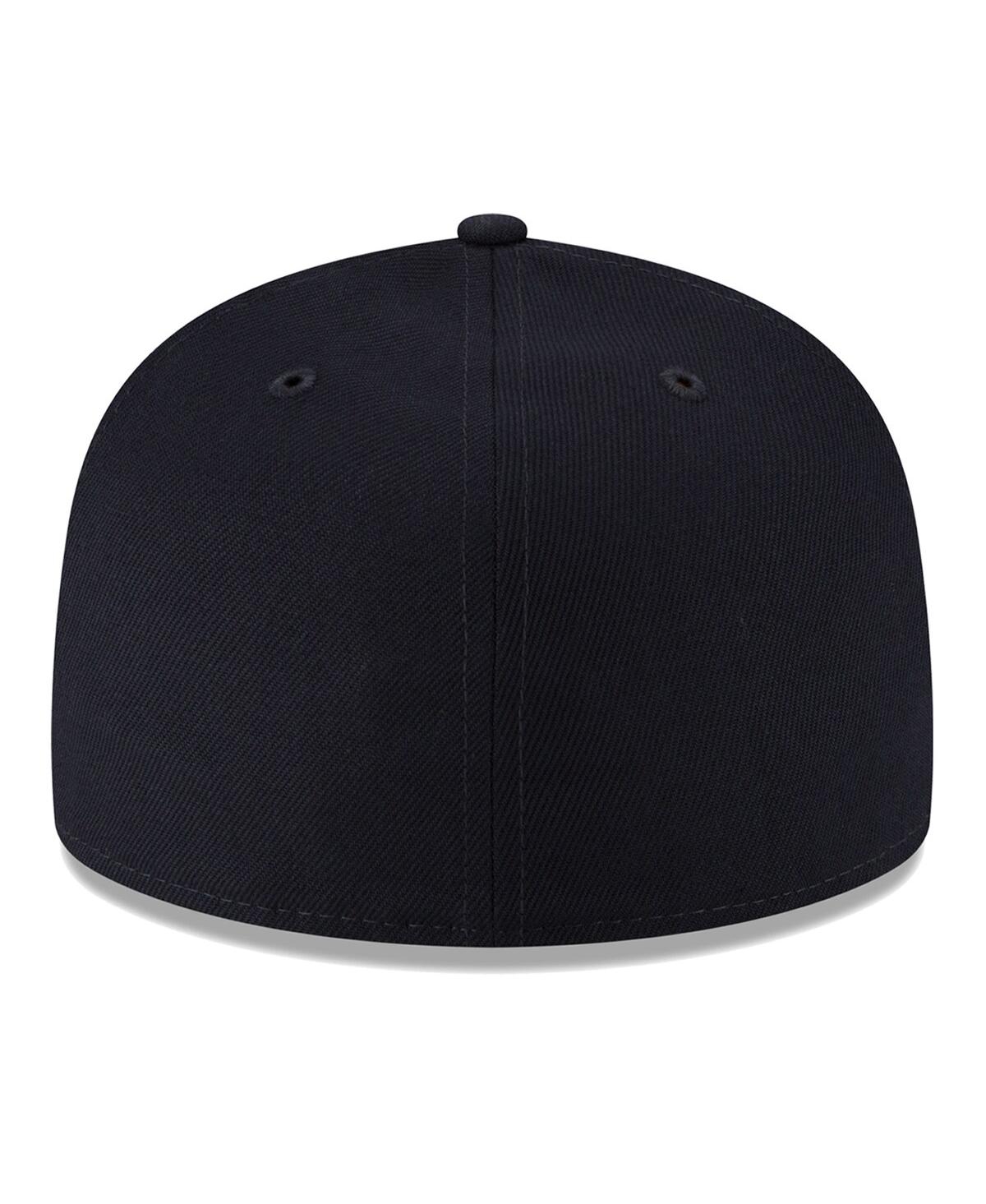 Shop New Era Men's  Navy Homestead Grays Turn Back The Clock 59fifty Fitted Hat