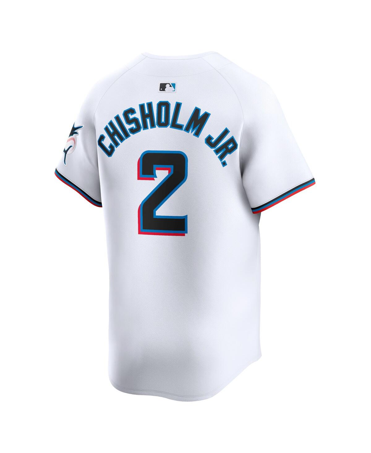 Men's Nike Jazz Chisholm Jr.Miami Marlins Home Limited Player Jersey - White