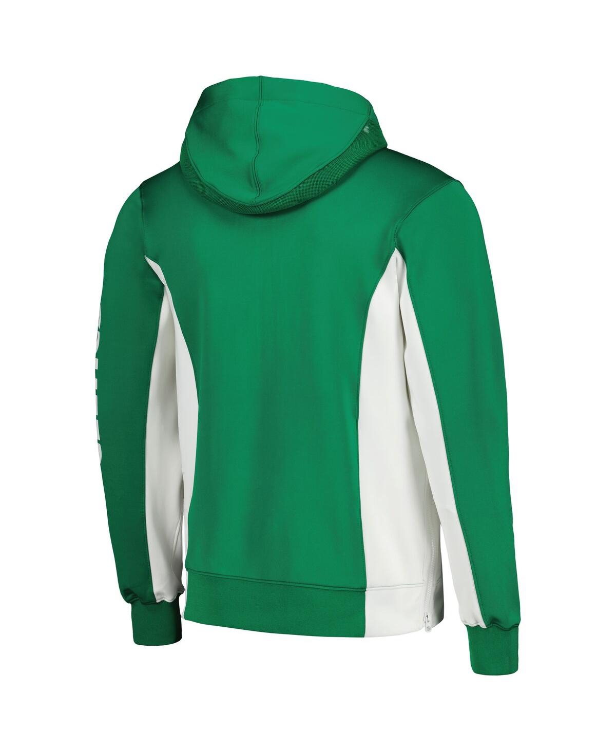 Men's NikeBoston Celtics 2023/24 Authentic Showtime Full-Zip Hoodie - Kelly Green