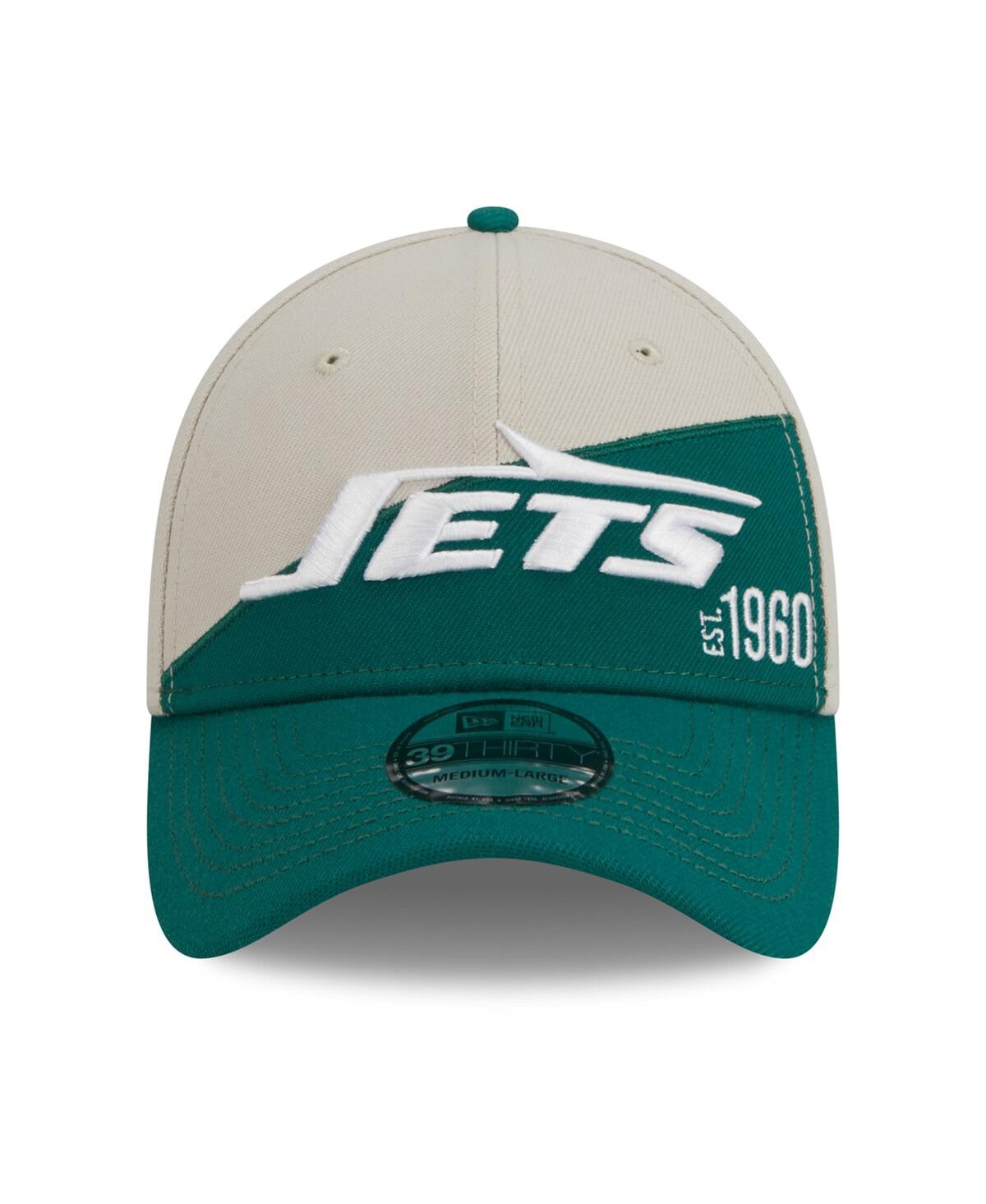 Men's New Era Kelly Green New York Jets 2023 Sideline Historic 39THIRTY Flex Hat - Kelly Green
