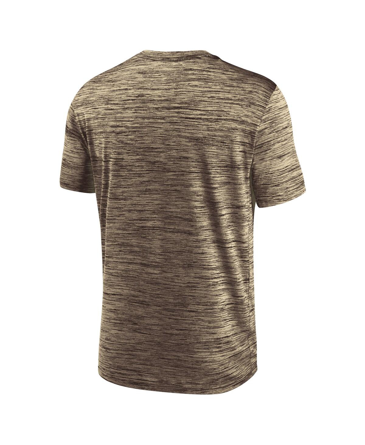 Shop Nike Men's  Brown San Diego Padres Authentic Collection Velocity Performance Practice T-shirt