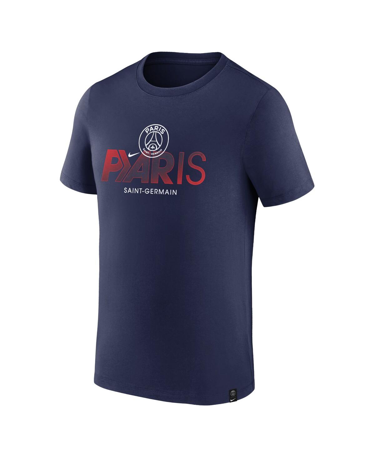 Men's NikeParis Saint-Germain Mercurial Sleeve T-shirt - Navy