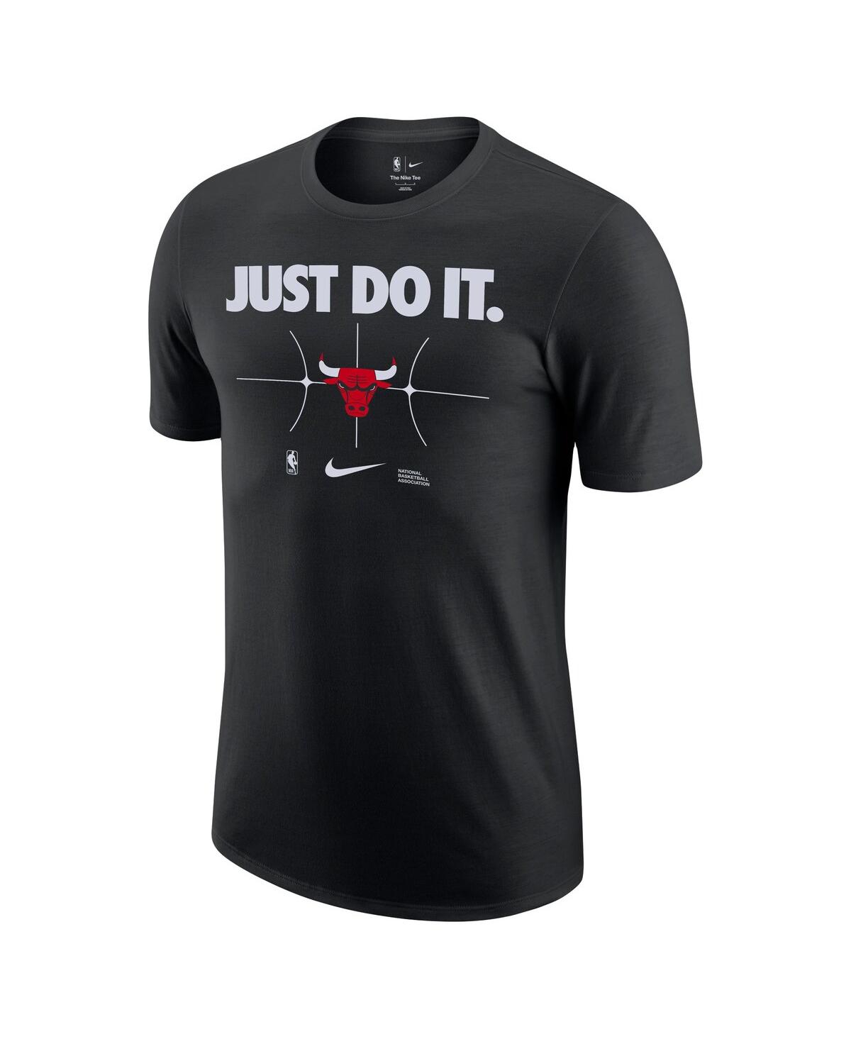 Men's NikeChicago Bulls Just Do It T-shirt - Black