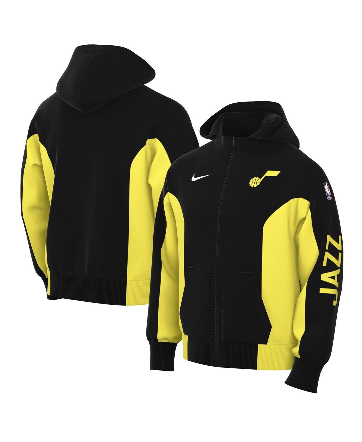 Shop Nike Men's  Black Utah Jazz 2023/24 Authentic Showtime Full-zip Hoodie