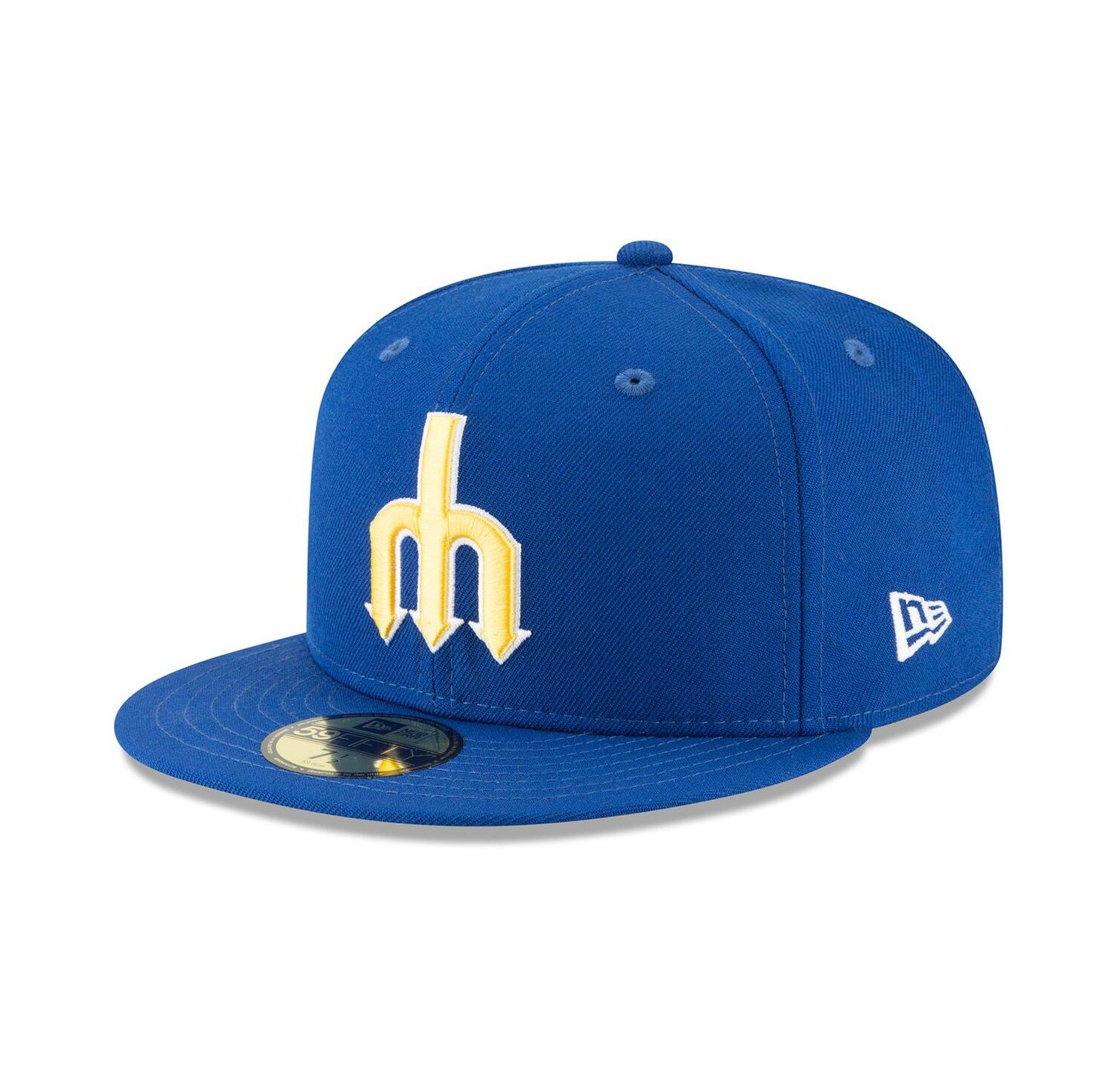Men's Blue Seattle Mariners Cooperstown Collection Wool 59FIFTY Fitted Hat