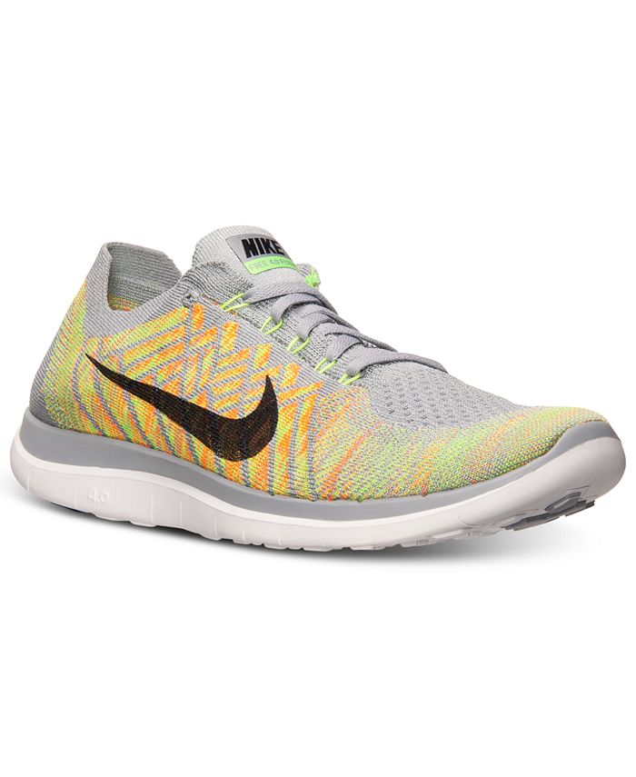 Nike Men's Free Flyknit Running Sneakers from Finish Line & Reviews - Finish Line Men's Shoes - - Macy's