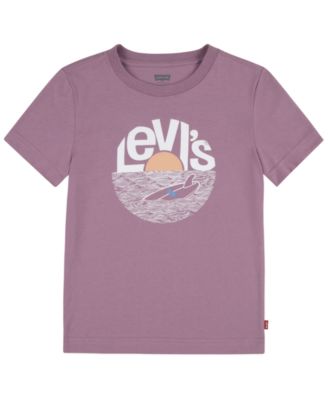 Levi's Little Boy's Surf Club Print Cotton T-Shirt Red Size 5