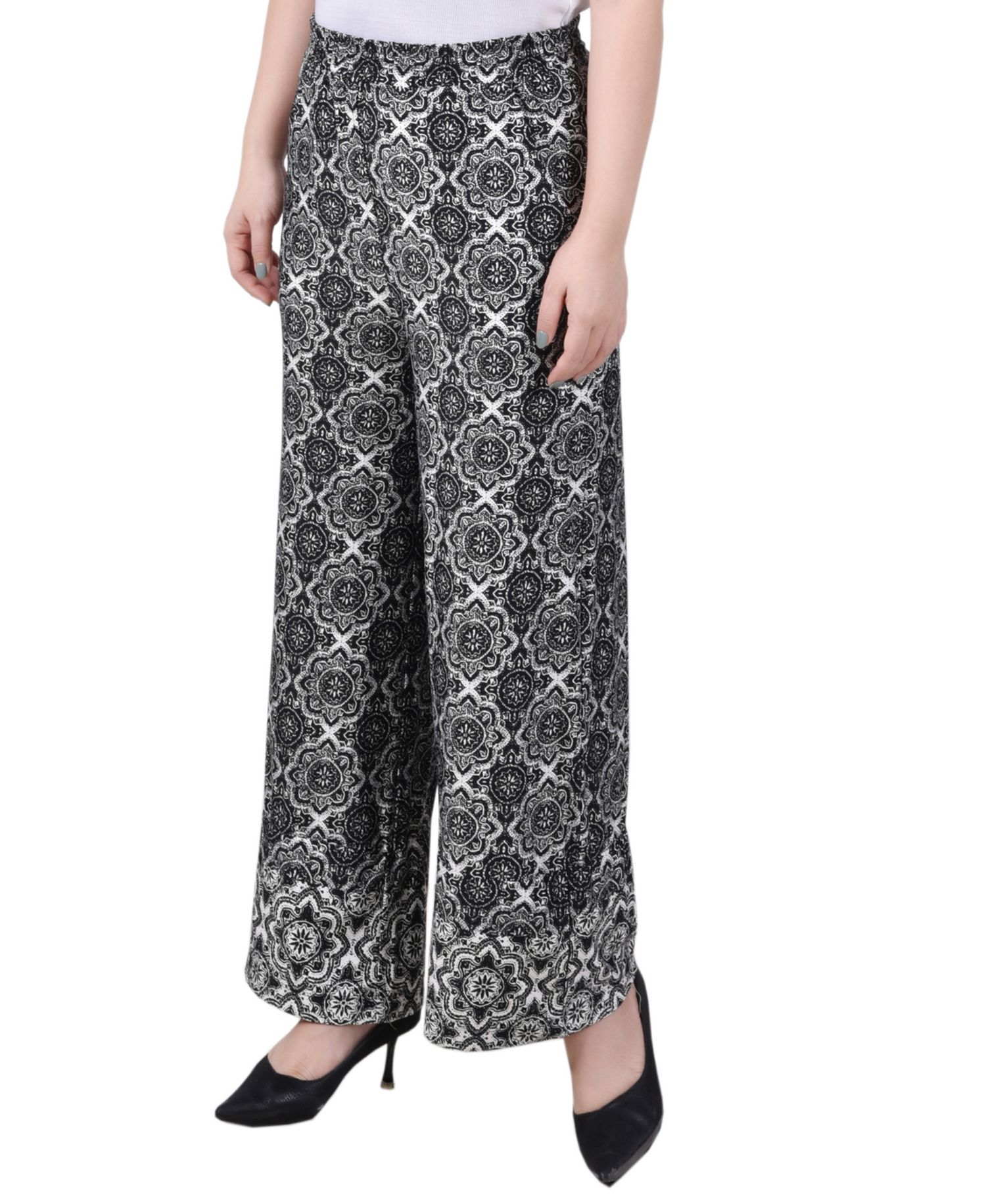 Women's Wide Leg Pull On Pants