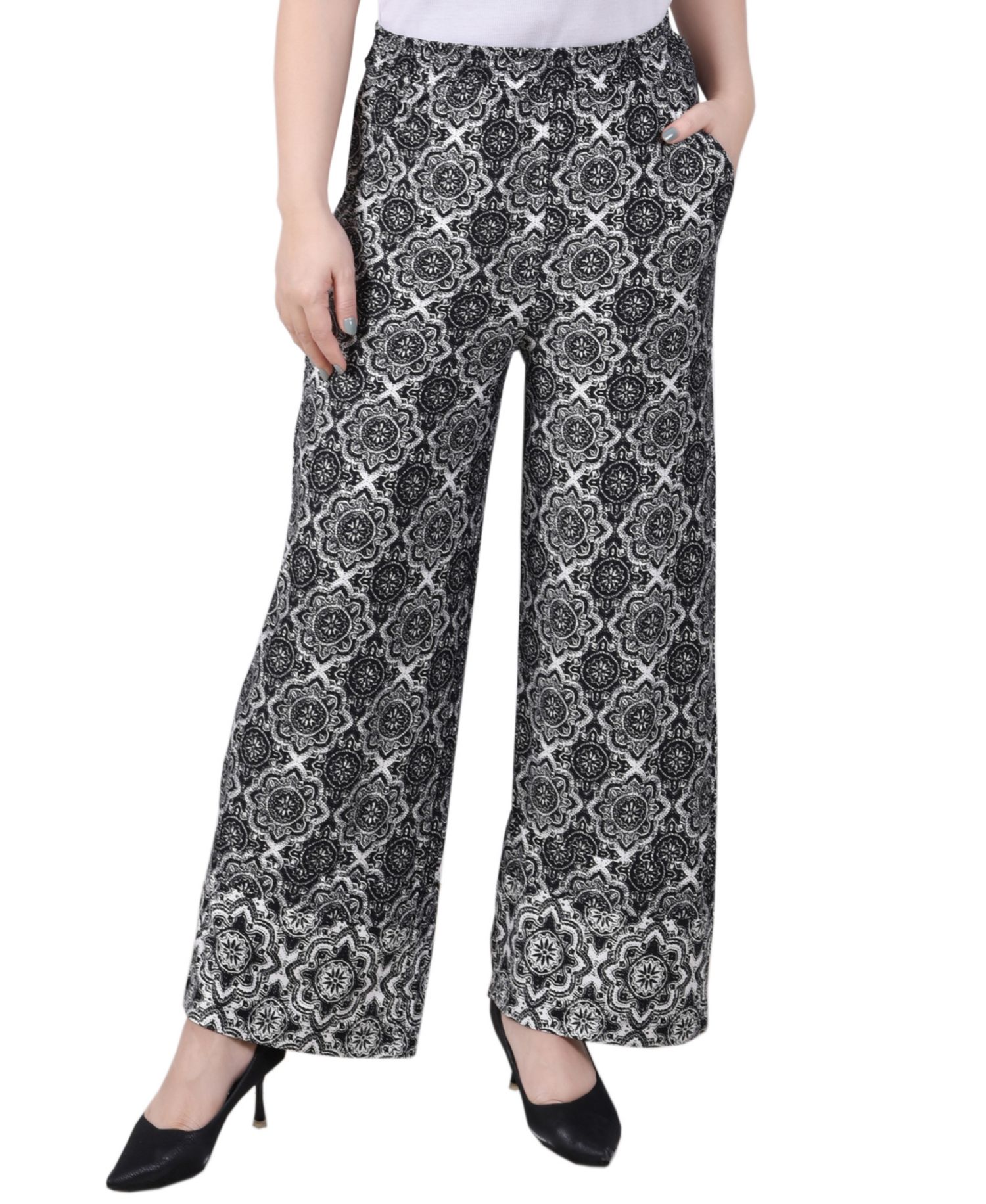 Women's Wide Leg Pull On Pants