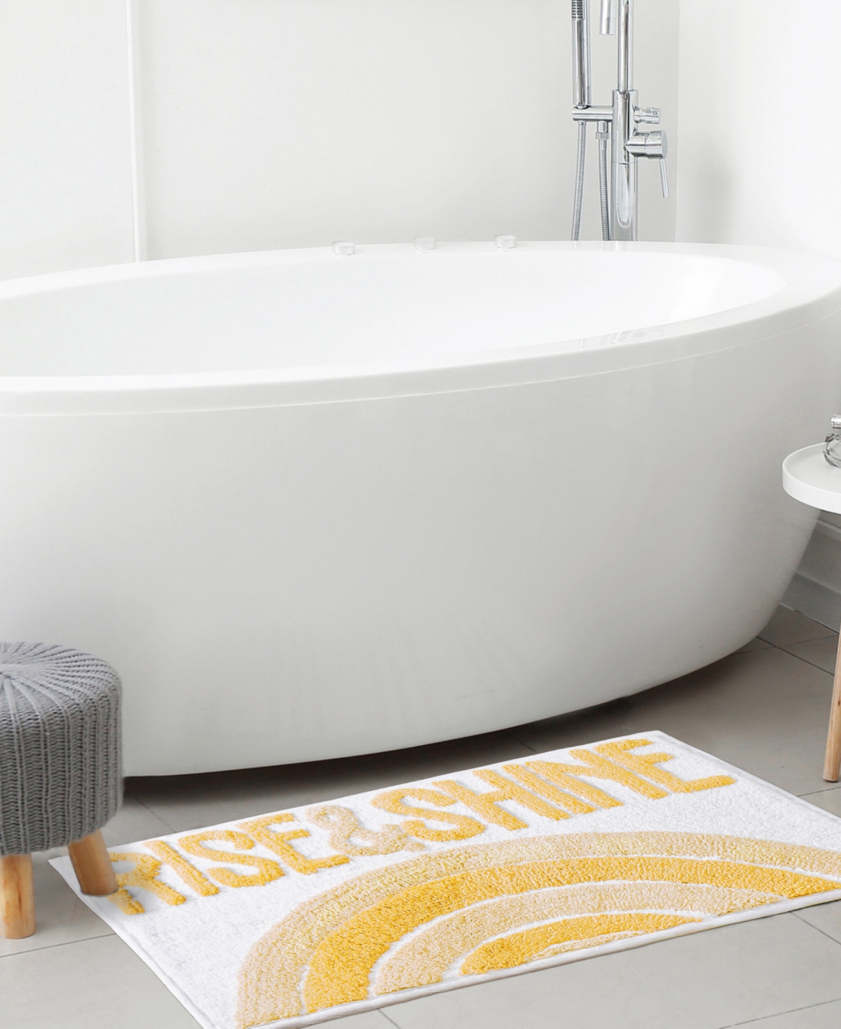 Jessica Simpson Rise & Shine Cotton Bath Rug, 20" x 32"