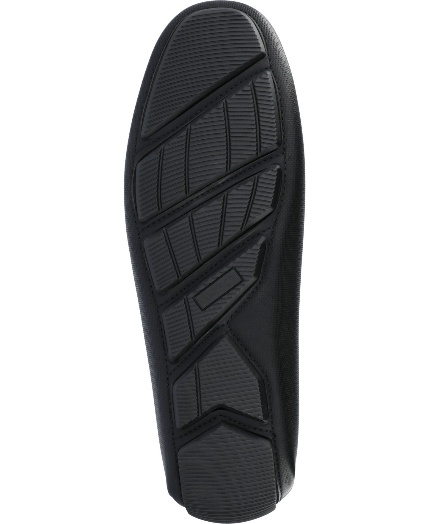 Мужские туфли Vance Co. Isaiah Tru Comfort Foam Slip-On Driving, цвет: Чёрный — фото 5