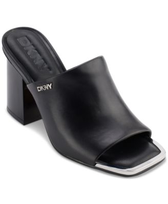 DKNY - Silas Square-Toe Slip-On Dress Sandals