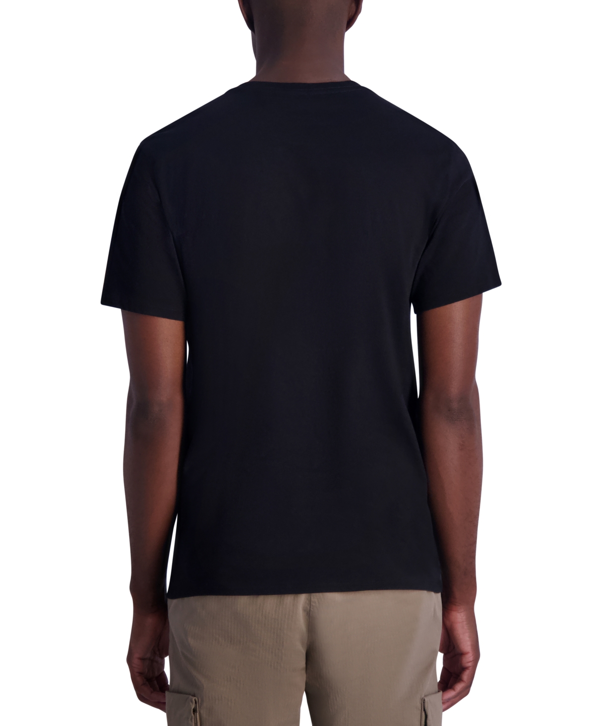 Shop Karl Lagerfeld Men's Drip Logo Graphic T-shirt In Black