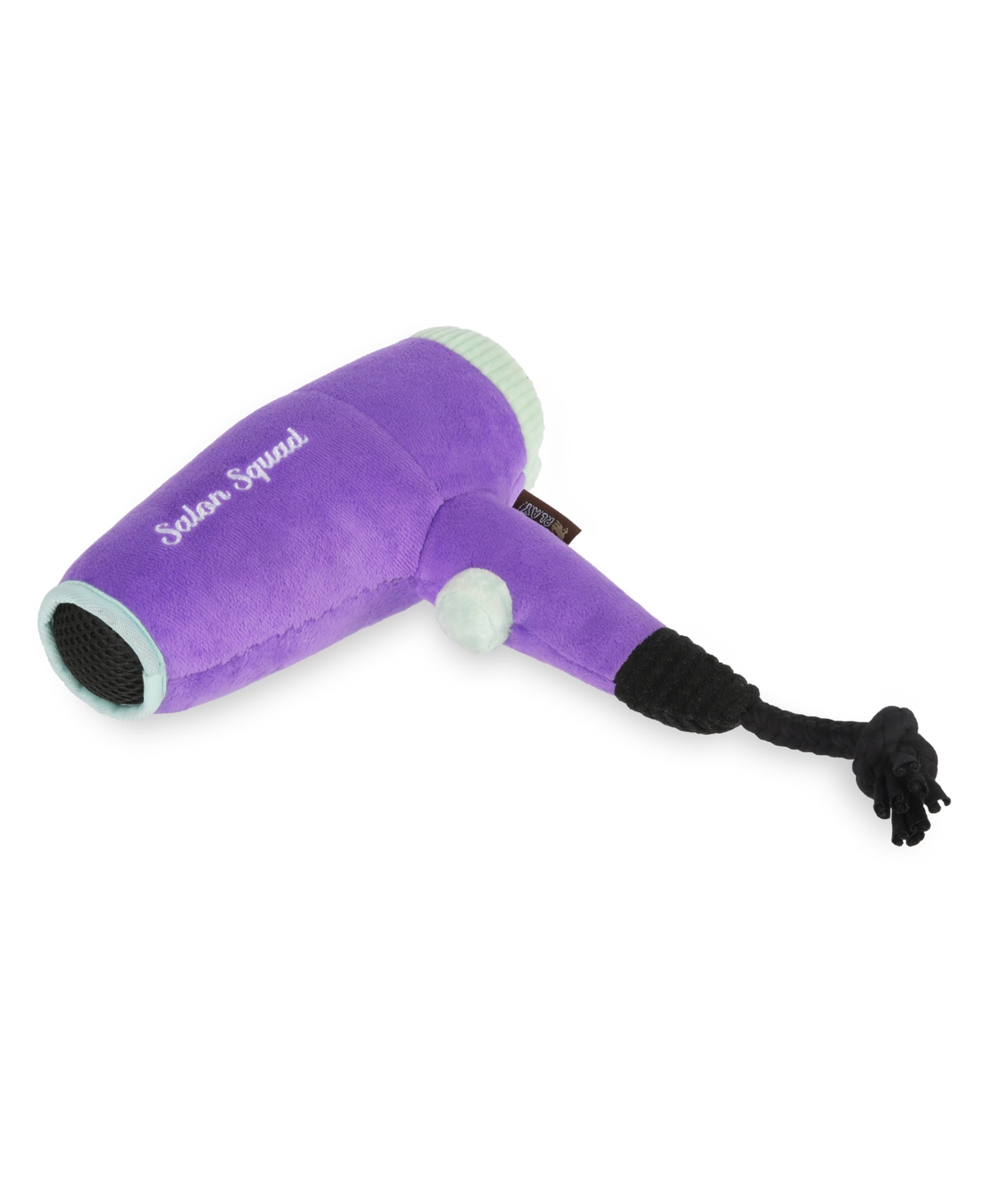 Plush Toy- Howlin' Hair Dryer Plush Dog Toy - Purple