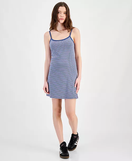 juniors' knit mini tank dress
