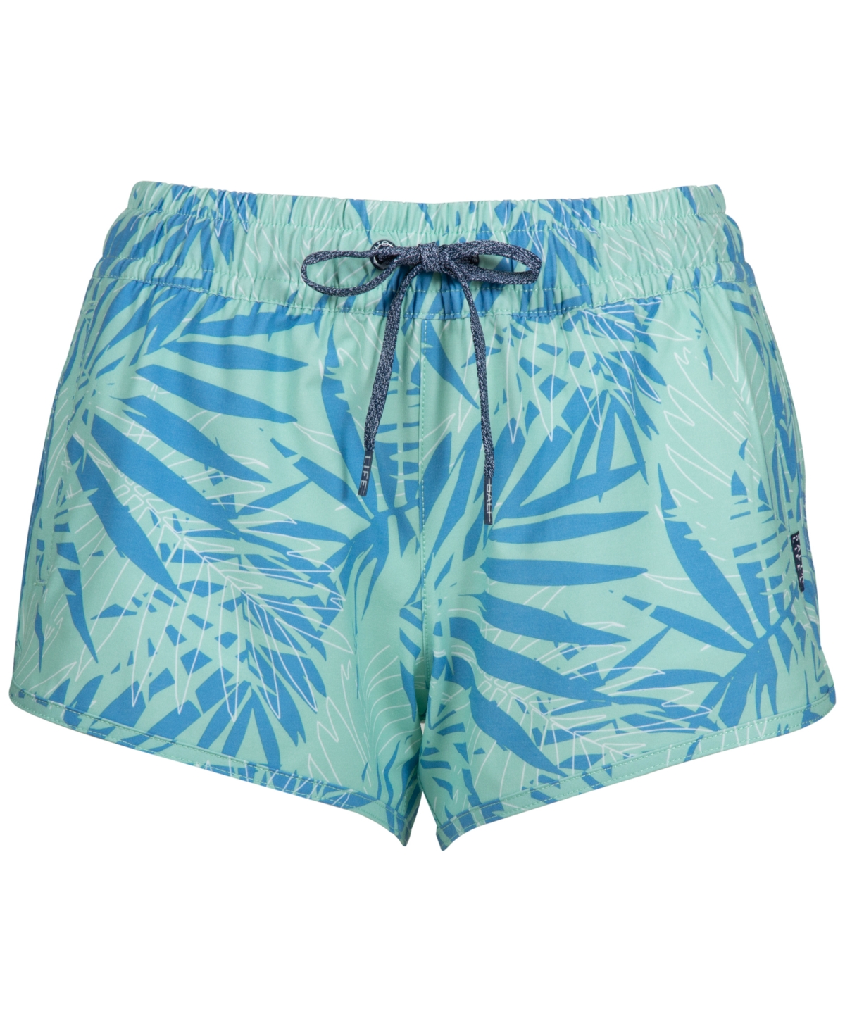Women's Jungle Vibes Drawcord-Waist Shorts - Azure