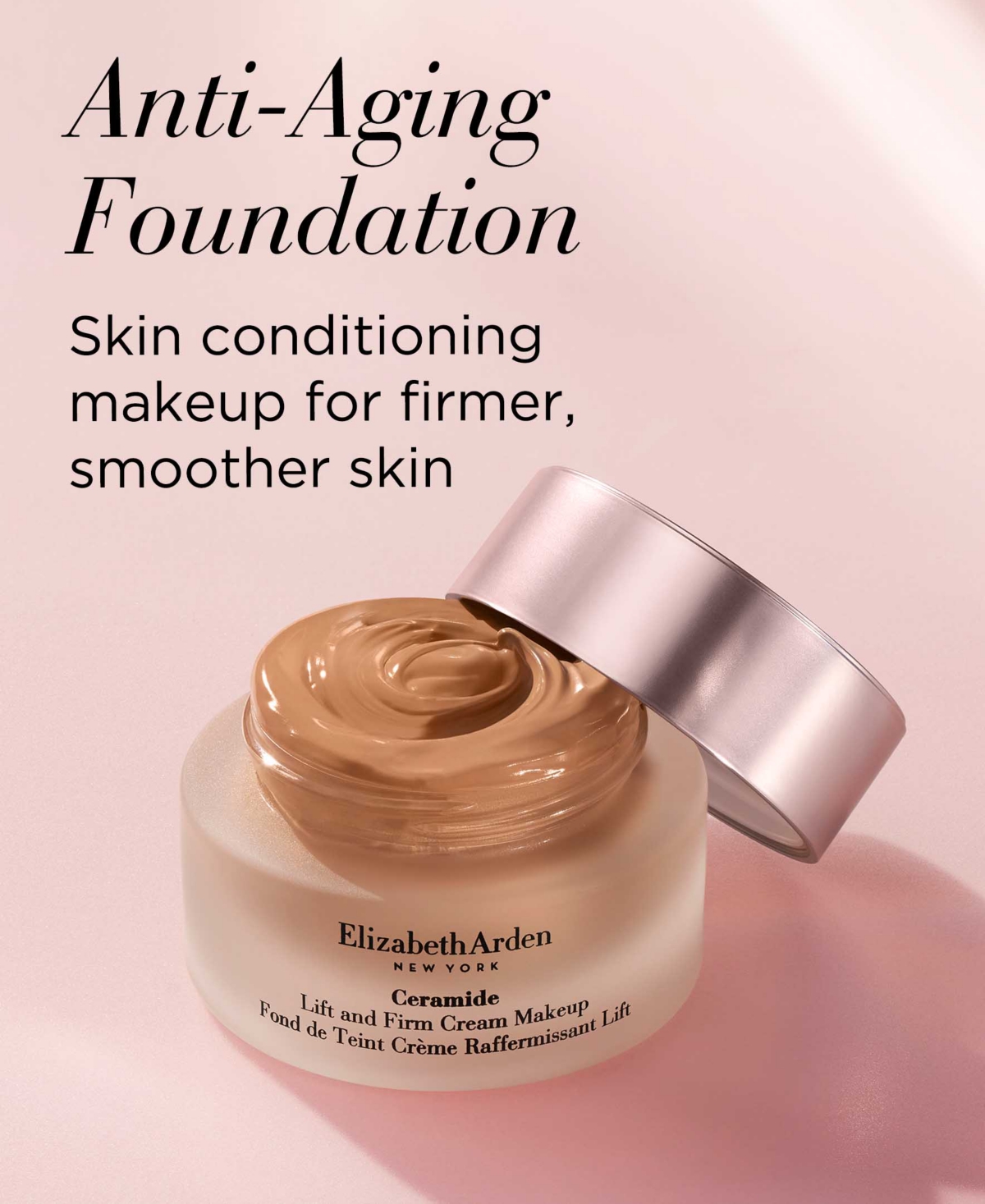 Shop Elizabeth Arden Ceramide Lift & Firm Cream Makeup In Warm Sunbeige W