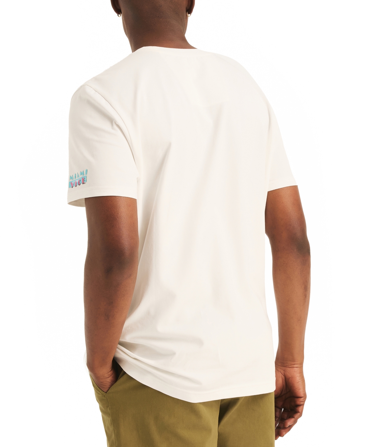 Men's Miami Vice x Nautica Short Sleeve Crewneck Logo Tee