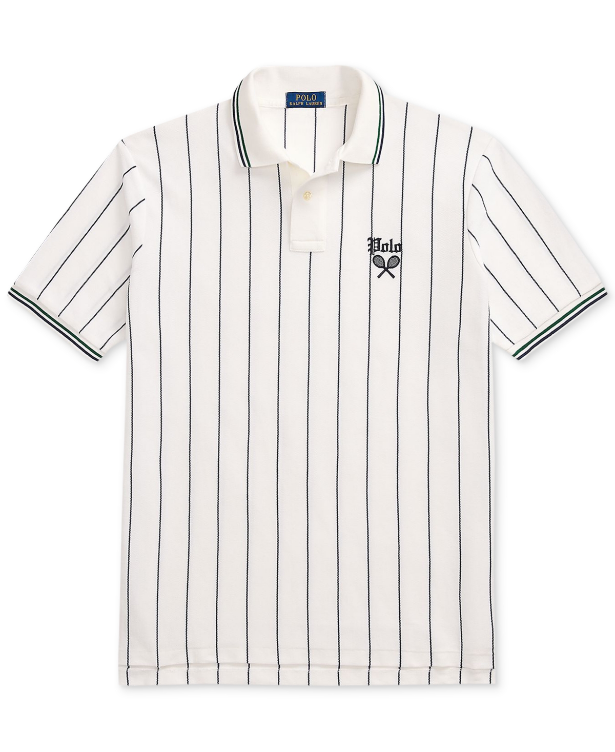 Polo Ralph Lauren Men's Classic-Fit Embroidered Mesh Polo Shirt