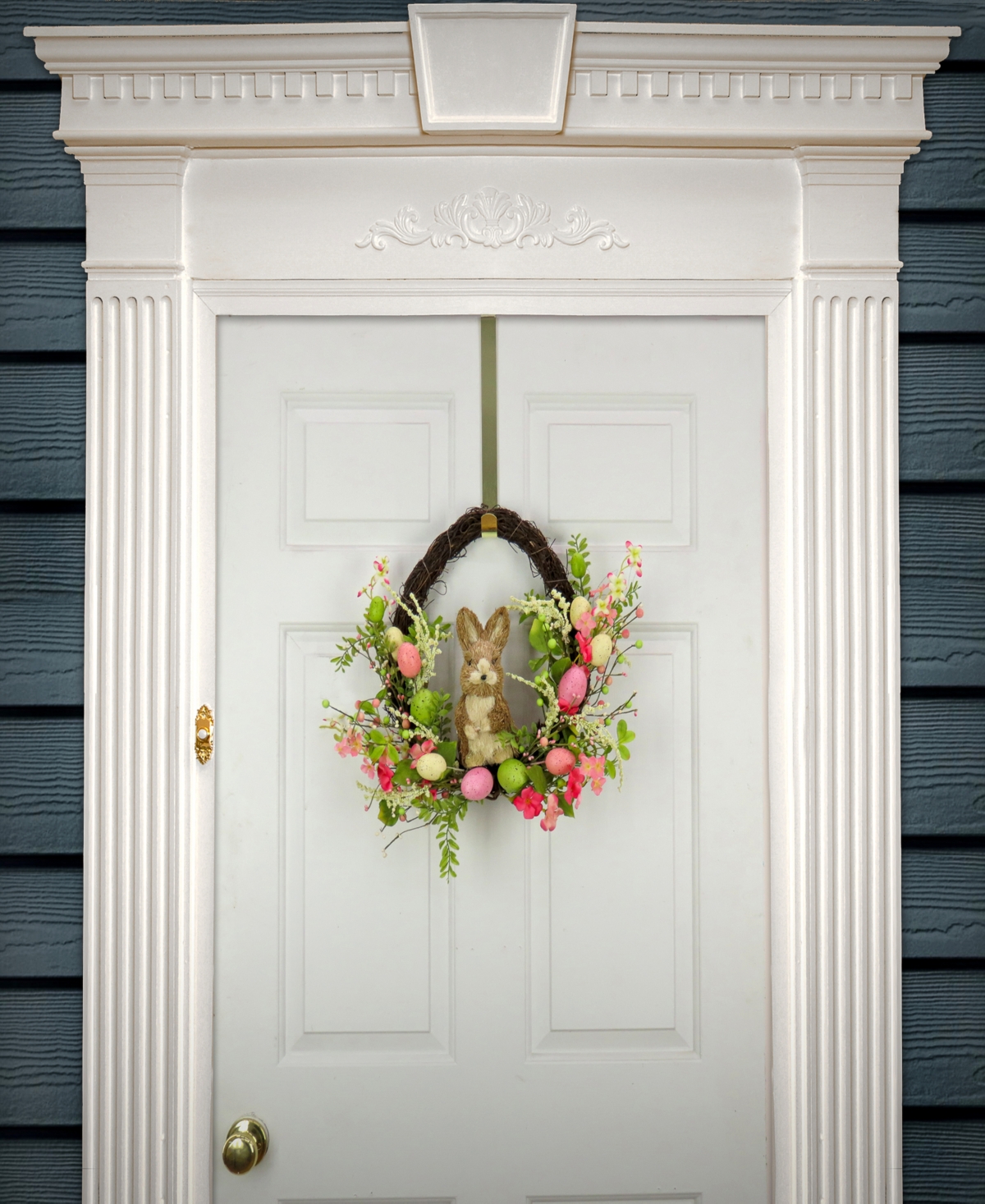 National Tree Company Bunny with Easter Eggs Wreath