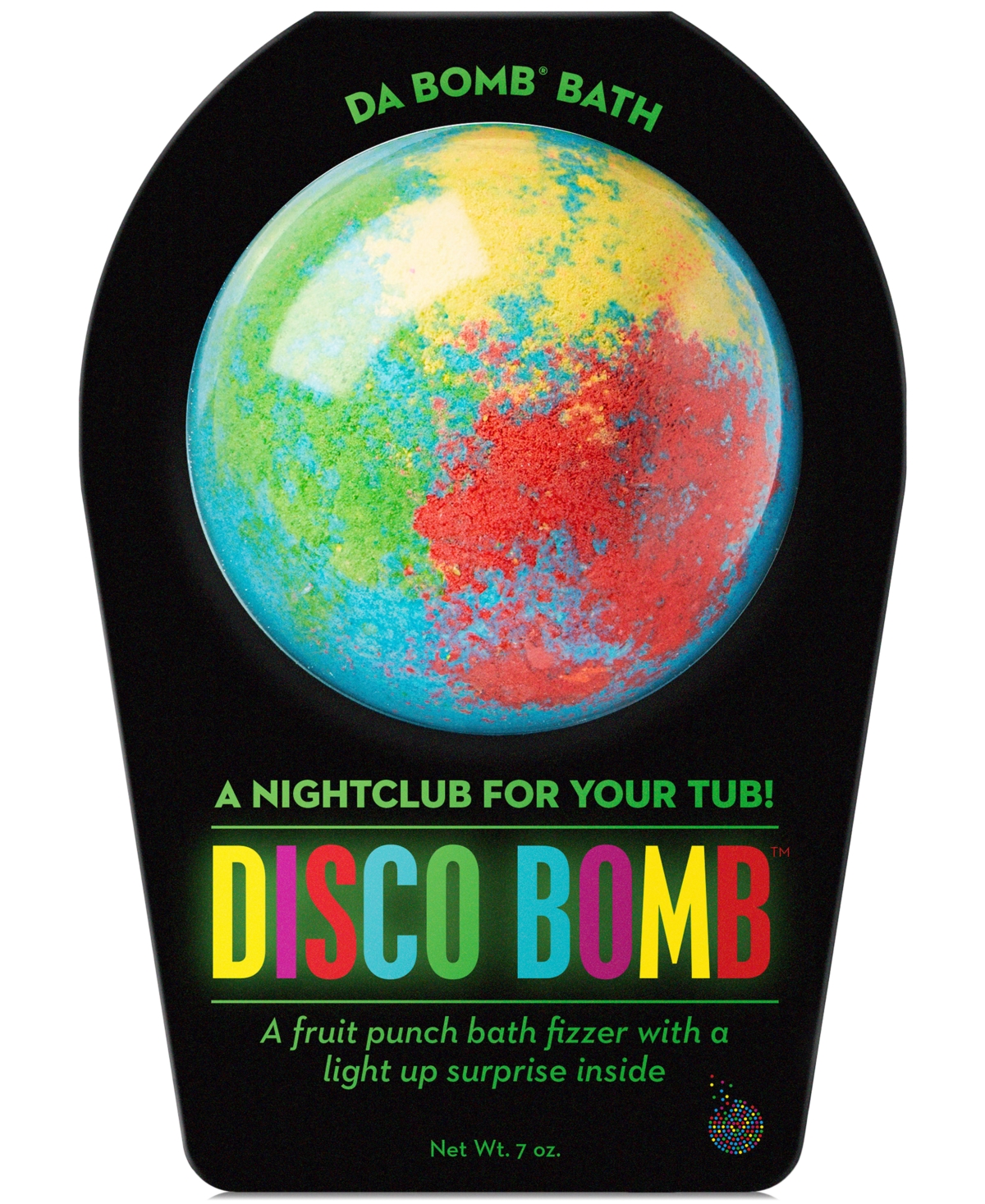 Disco Bath Bomb, 7 oz. - Disco Bomb