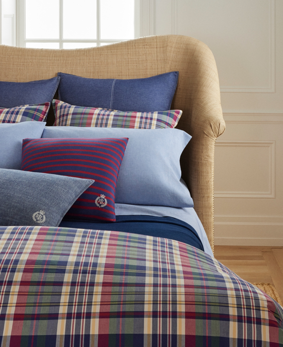 Lauren Ralph Lauren Wilson Plaid Duvet Cover Set, King