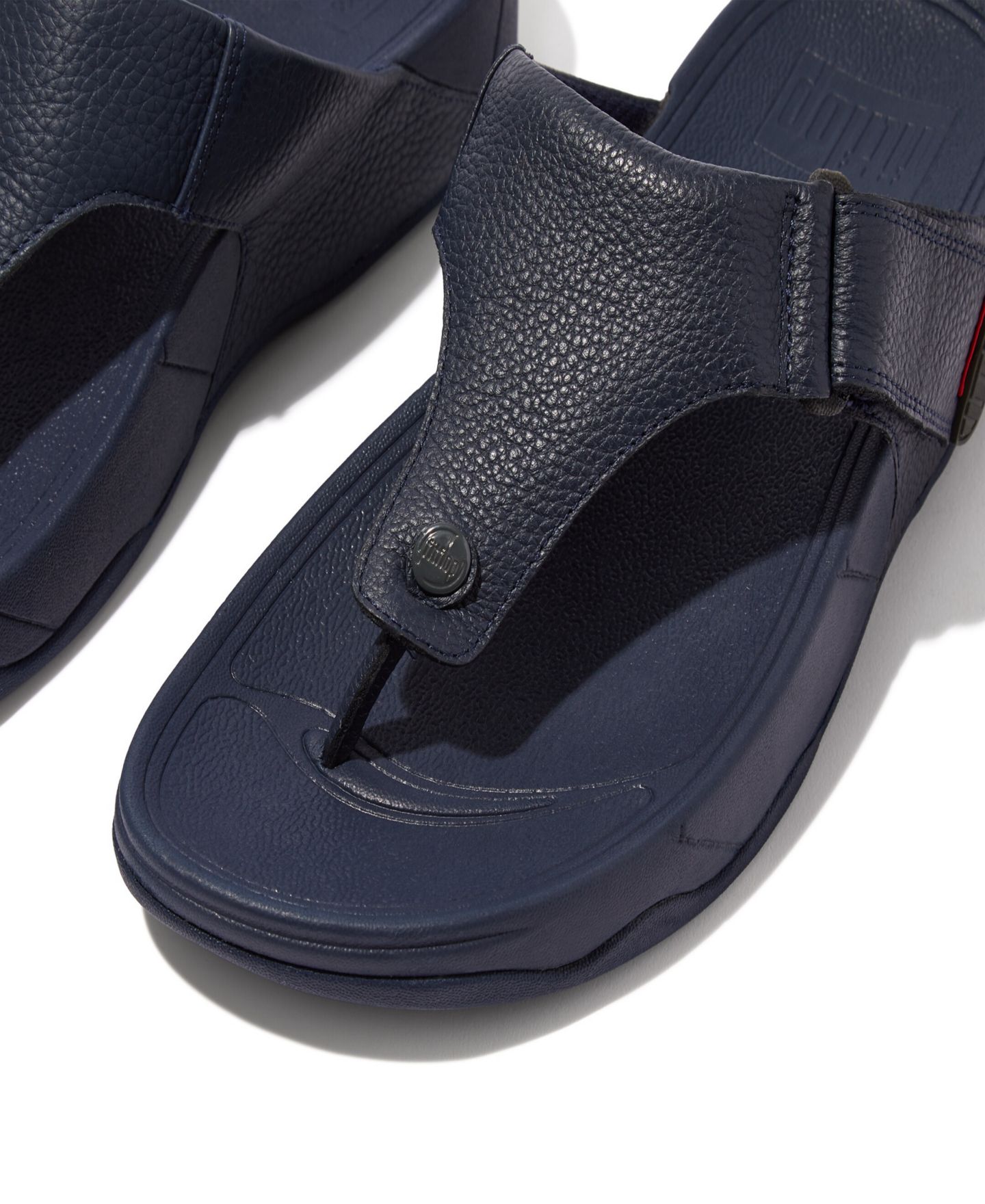 Мужские сандалии FitFlop Trakk II Leather, цвет: Шоколадный — фото 10