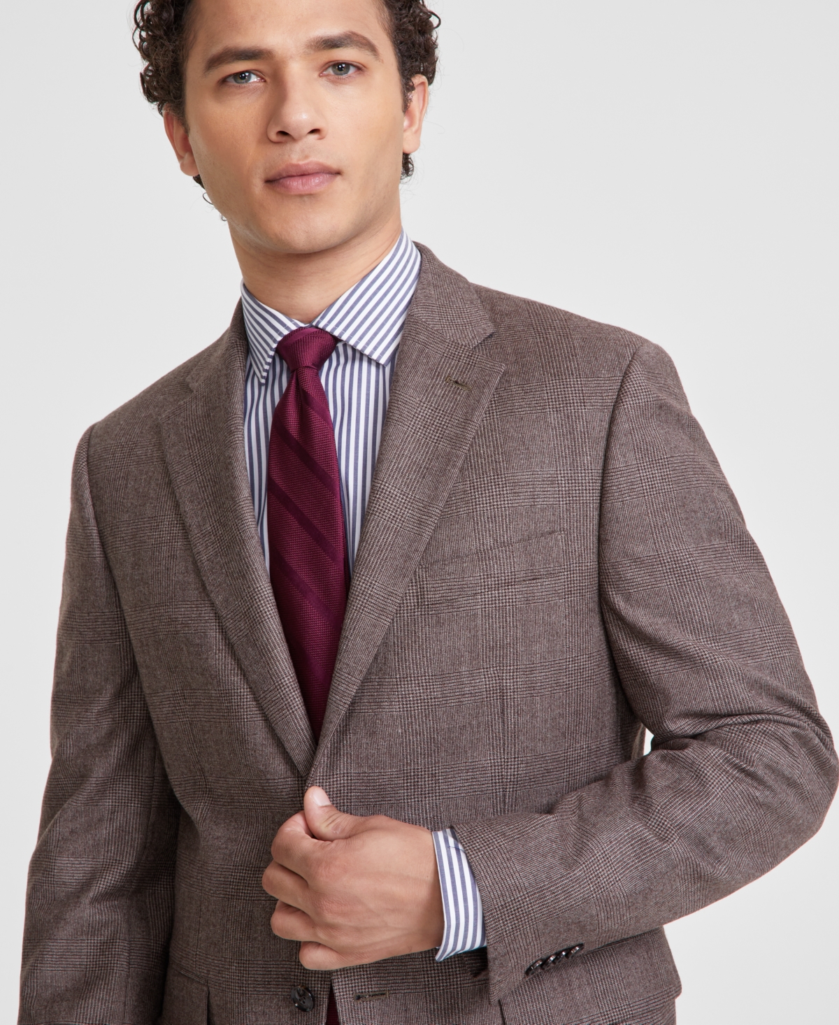 Tommy Hilfiger Men's Modern-Fit Stretch Wool Suit Jacket