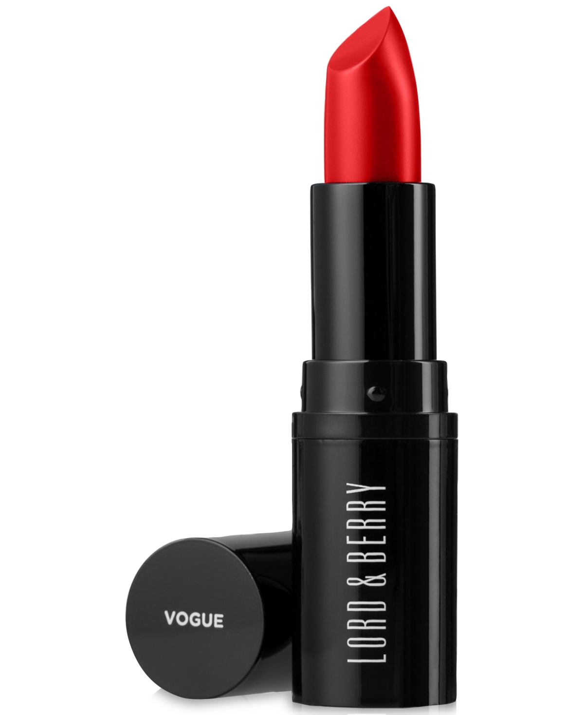 Shop Lord & Berry Vogue Matte Lipstick In Black Red - Deep Burgundy