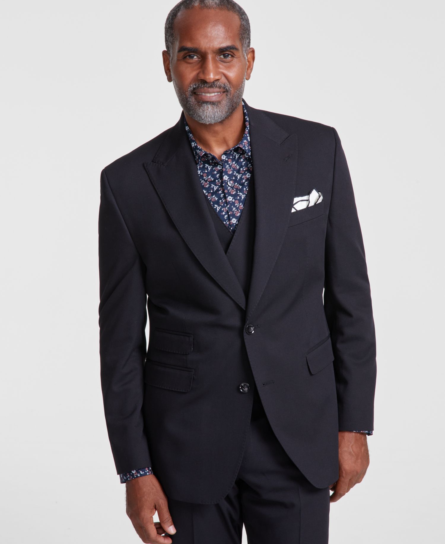 Men's Classic-Fit Solid Suit Separates Jacket